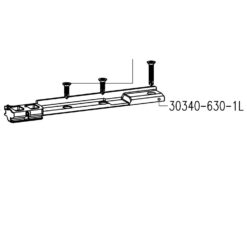Sobinco 30340-630-1L | Calzo de espesor izquierdo | Herraje Chrono