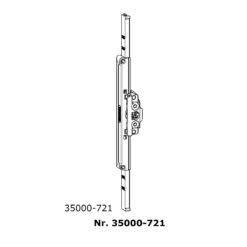 Sobinco 35000-721 | Cerradura embutida | Para manilla con cuadradillo - 4