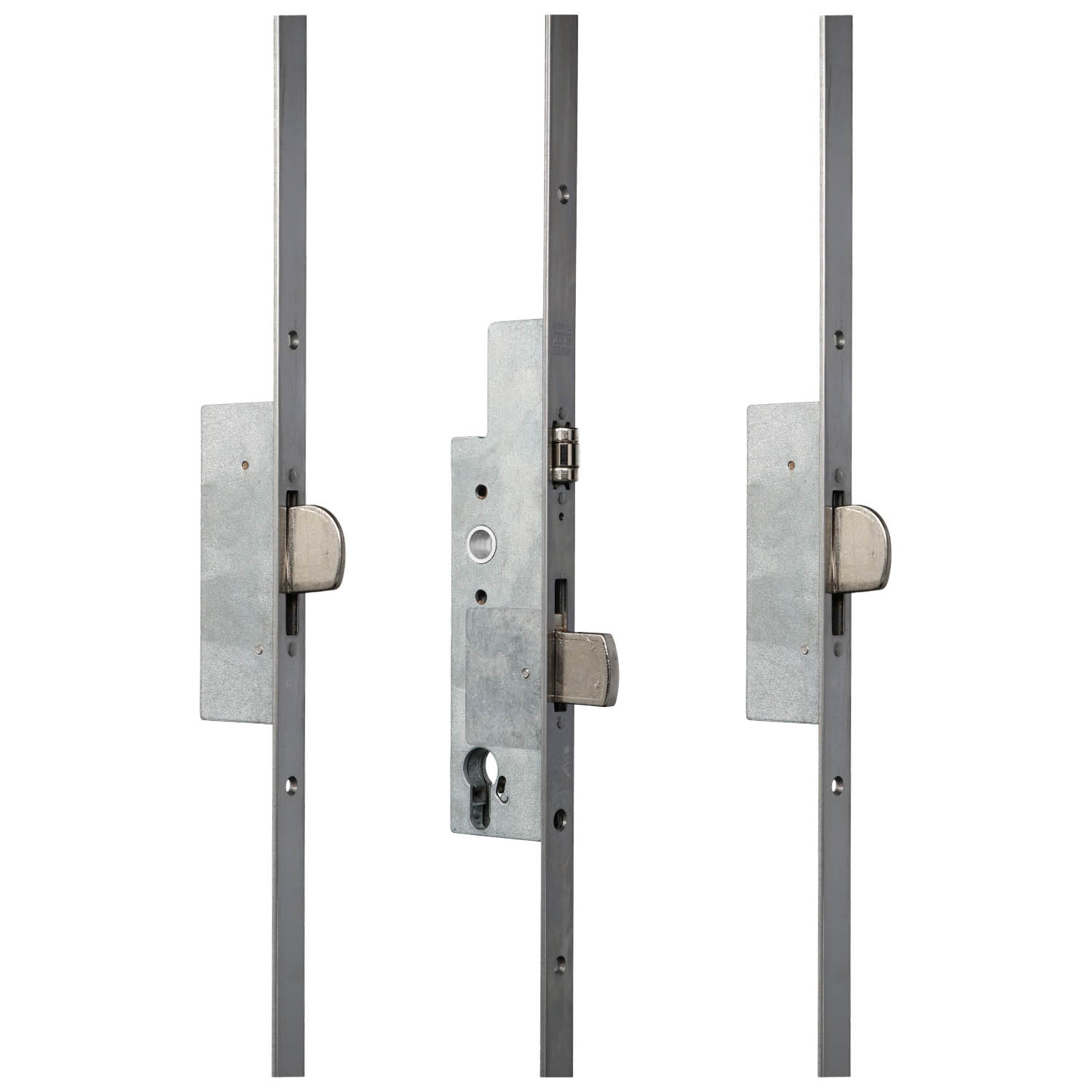 Sobinco 8411 | Cerradura multipunto con resbalón de rodillo | Frente plano