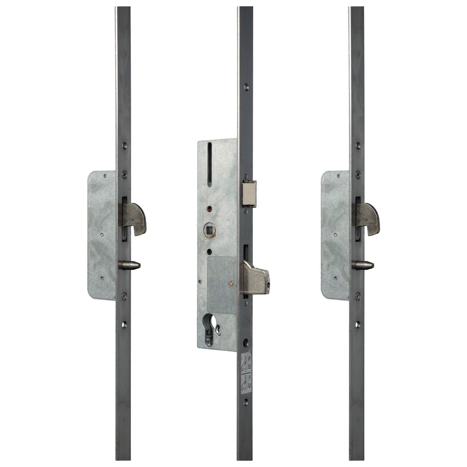 Sobinco 8431 | Cerradura multipunto | Frente plano, gancho-bulón