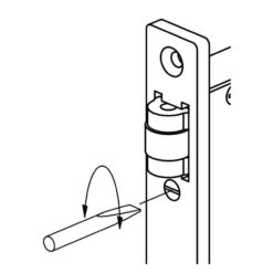 Sobinco 8011 | Cerradura de rodillo | Distancia entre ejes 97,30 mm
