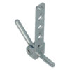 Siegenia TBEL6120-100071 | Pernio angular para PVC | Gama Titan