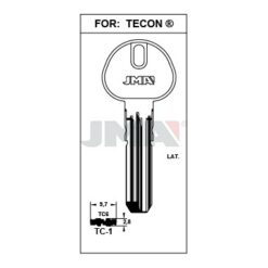 Llave en bruto JMA TC-1 – vista agrupada
