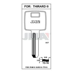 Llave en bruto JMA TD-16 – vista agrupada