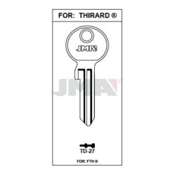 Llave en bruto JMA TD-27 – vista agrupada