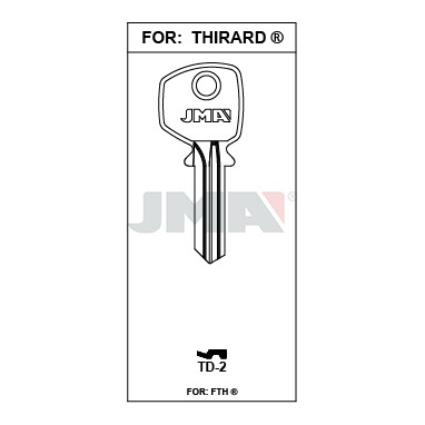 Llave en bruto JMA TD-2 – vista agrupada