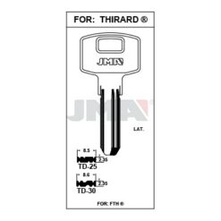 Llave en bruto JMA TD-30 – vista agrupada