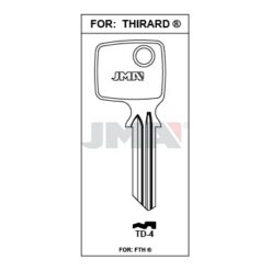 Llave en bruto JMA TD-4 – vista agrupada