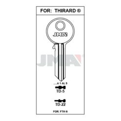 Llave en bruto JMA TD-5 – vista agrupada