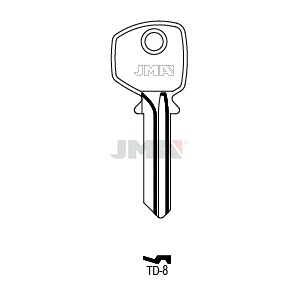 Llave en bruto JMA TD-8