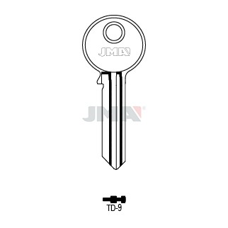 Llave en bruto JMA TD-9