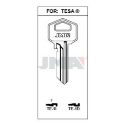Llave en bruto JMA TE-1I – vista agrupada