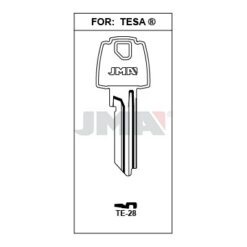 Llave en bruto JMA TE-28 – vista agrupada