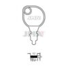 Llave en bruto JMA TEU-1