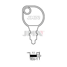 Llave en bruto JMA TEU-1