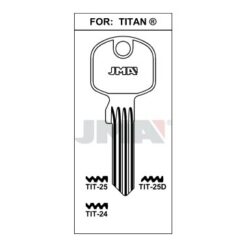 Llave en bruto JMA TIT-24 – vista agrupada