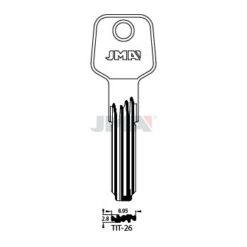 Llave en bruto JMA TIT-26