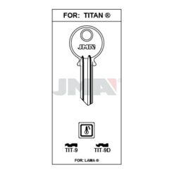 Llave en bruto JMA TIT-9D – vista agrupada