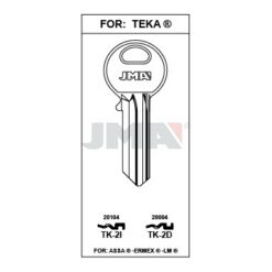 Llave en bruto JMA TK-2I – vista agrupada