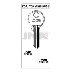 Llave en bruto JMA TOK-29D – vista agrupada
