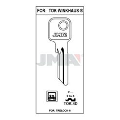 Llave en bruto JMA TOK-4D – vista agrupada