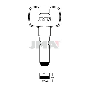 Llave en bruto JMA TOV-4
