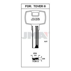 Llave en bruto JMA TOV-5 – vista agrupada