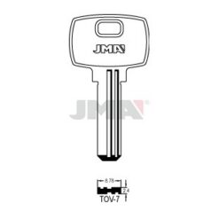 Llave en bruto JMA TOV-7