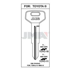 Llave en bruto JMA TOYO-10 – vista agrupada