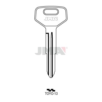 Llave en bruto JMA TOYO-13
