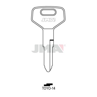 Llave en bruto JMA TOYO-14