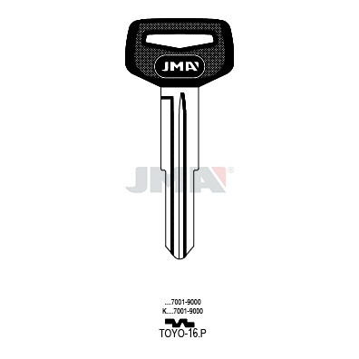 Llave en bruto JMA TOYO-16.P