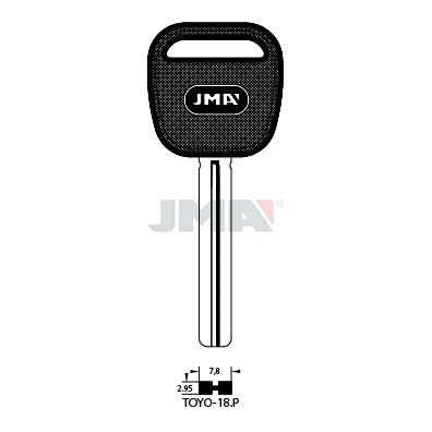 Llave en bruto JMA TOYO-18.P