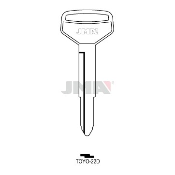 Llave en bruto JMA TOYO-22D