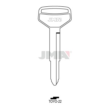 Llave en bruto JMA TOYO-22