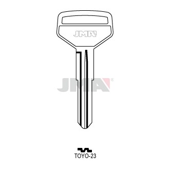 Llave en bruto JMA TOYO-23