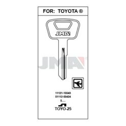 Llave en bruto JMA TOYO-25 – vista agrupada