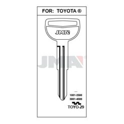 Llave en bruto JMA TOYO-29 – vista agrupada