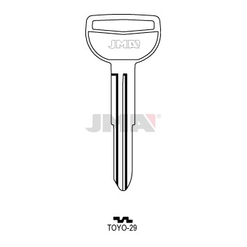 Llave en bruto JMA TOYO-29