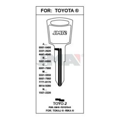 Llave en bruto JMA TOYO-2 – vista agrupada