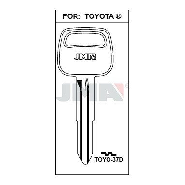 Llave en bruto JMA TOYO-37D – vista agrupada