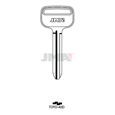 Llave en bruto JMA TOYO-40D