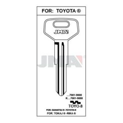 Llave en bruto JMA TOYO-8 – vista agrupada
