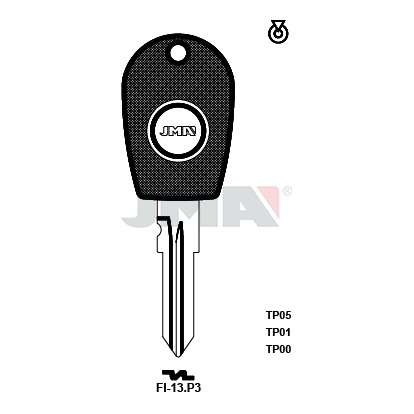 Llave en bruto JMA TP00FI-13.P3