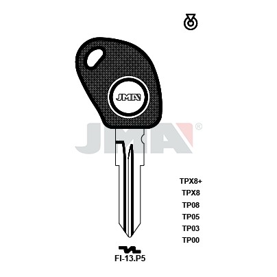 Llave en bruto JMA TP00FI-13.P5