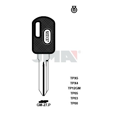 Llave en bruto JMA TP00GM-27.P