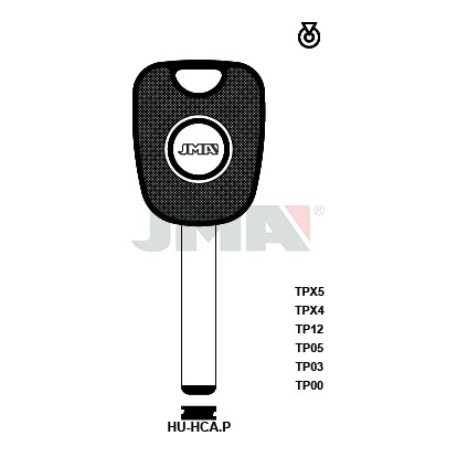 Llave en bruto JMA TP00HU-HCA.P