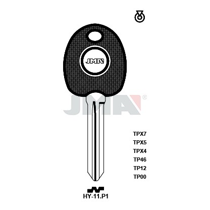 Llave en bruto JMA TP00HY-11.P1