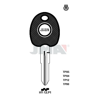 Llave en bruto JMA TP00HY-12.P1