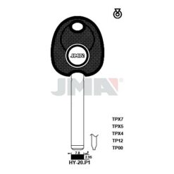 Llave en bruto JMA TP00HY-20.P1